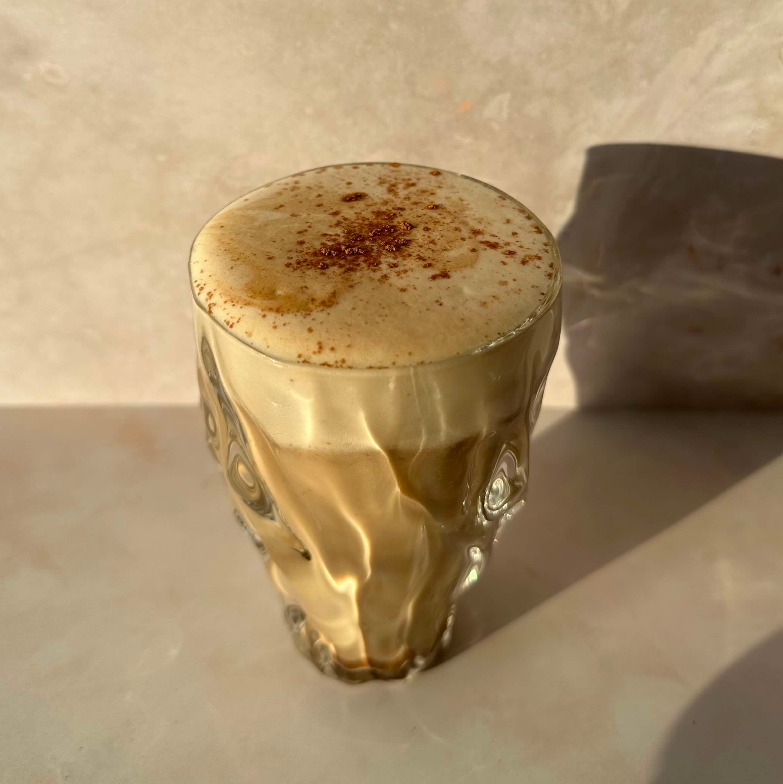 Gingerbread mushroom latte